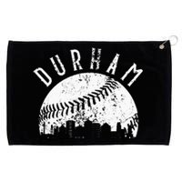 Vintage Durham Baseball Skyline Apparel Grommeted Golf Towel