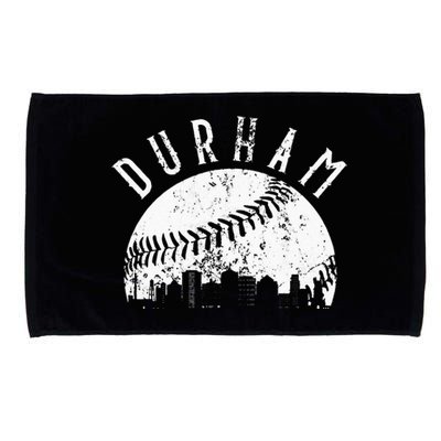 Vintage Durham Baseball Skyline Apparel Microfiber Hand Towel