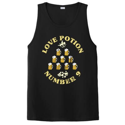 Valentines Day Beer Potions For Love Cupid Valentine's Humor Funny Gift PosiCharge Competitor Tank