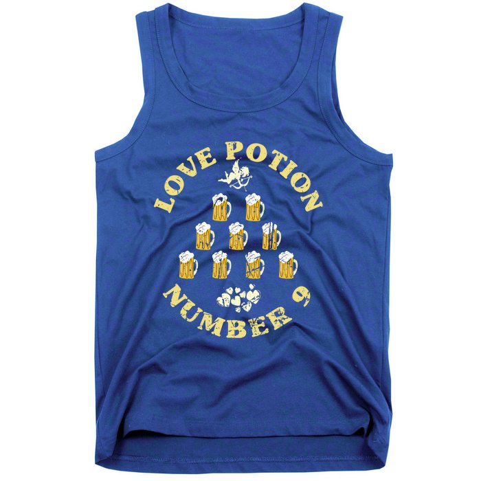 Valentines Day Beer Potions For Love Cupid Valentine's Humor Funny Gift Tank Top