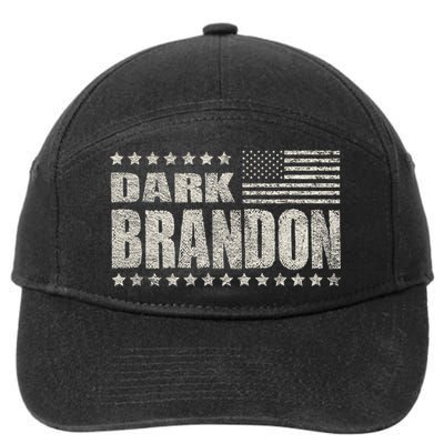 Vintage Dark Brandon Funny Biden 7-Panel Snapback Hat
