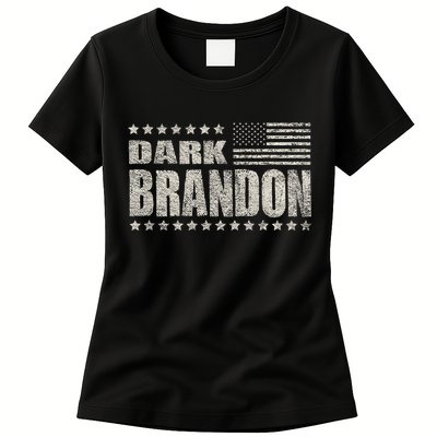 Vintage Dark Brandon Funny Biden Womens T-Shirt