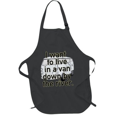 Van Down By The River Distressed Apron