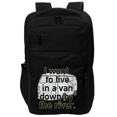 Van Down By The River Distressed Impact Tech Backpack
