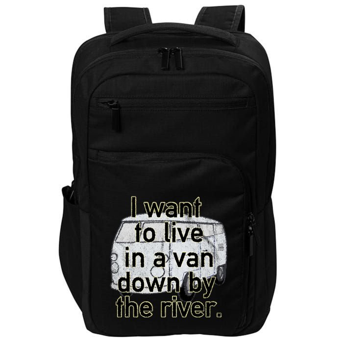Van Down By The River Distressed Impact Tech Backpack