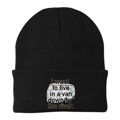Van Down By The River Distressed Beanie
