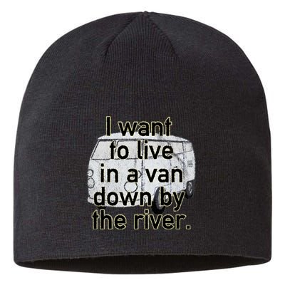 Van Down By The River Distressed Sustainable Beanie
