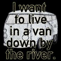 Van Down By The River Distressed Cooling Performance Long Sleeve Crew