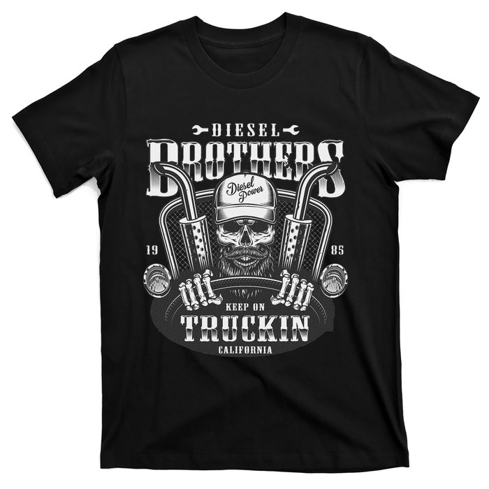 Vintage Diesel Brothers Funny Truckin T-Shirt