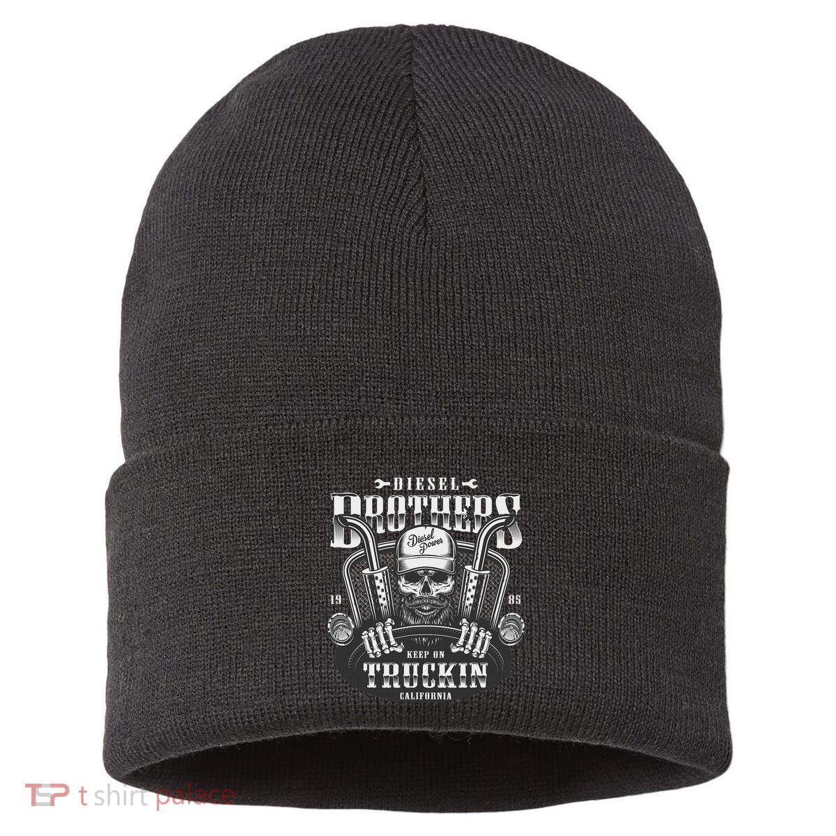 Vintage Diesel Brothers Funny Truckin Sustainable Knit Beanie