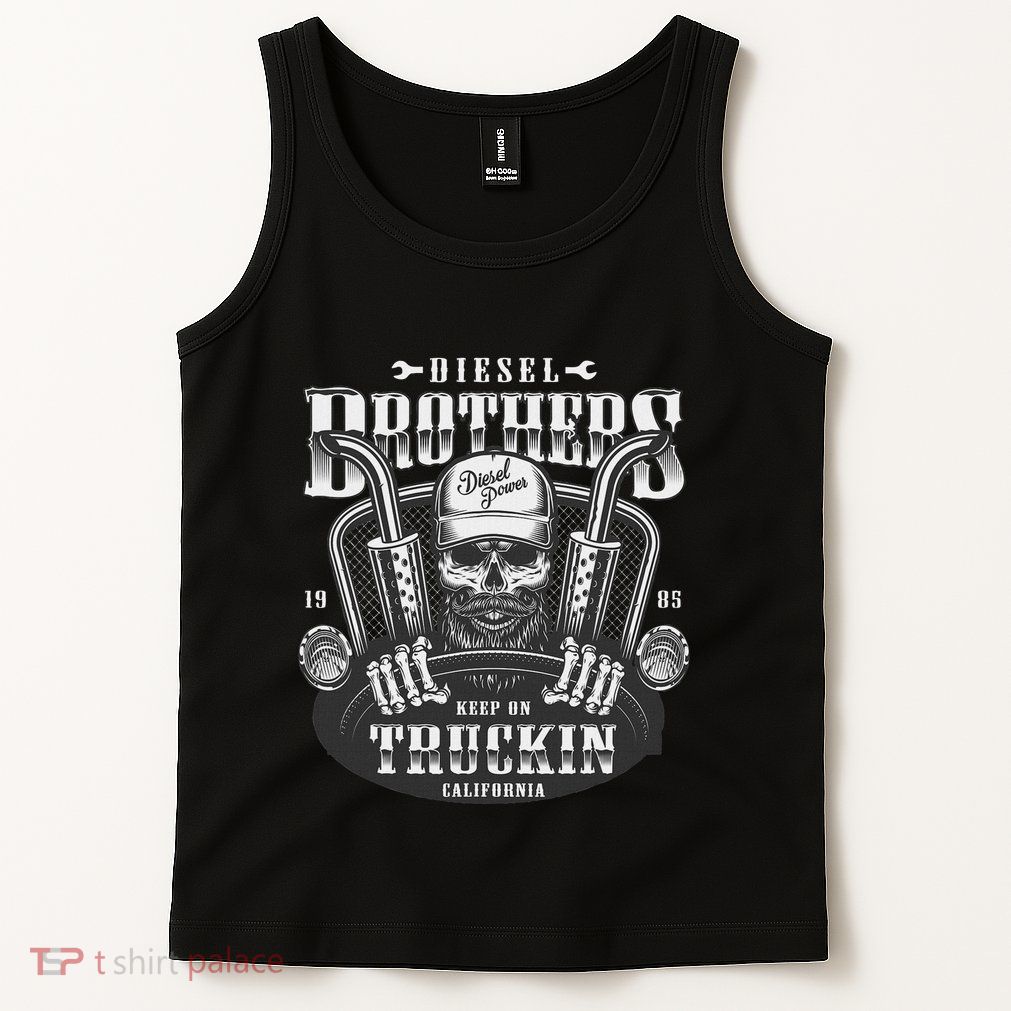Vintage Diesel Brothers Funny Truckin Tank Top