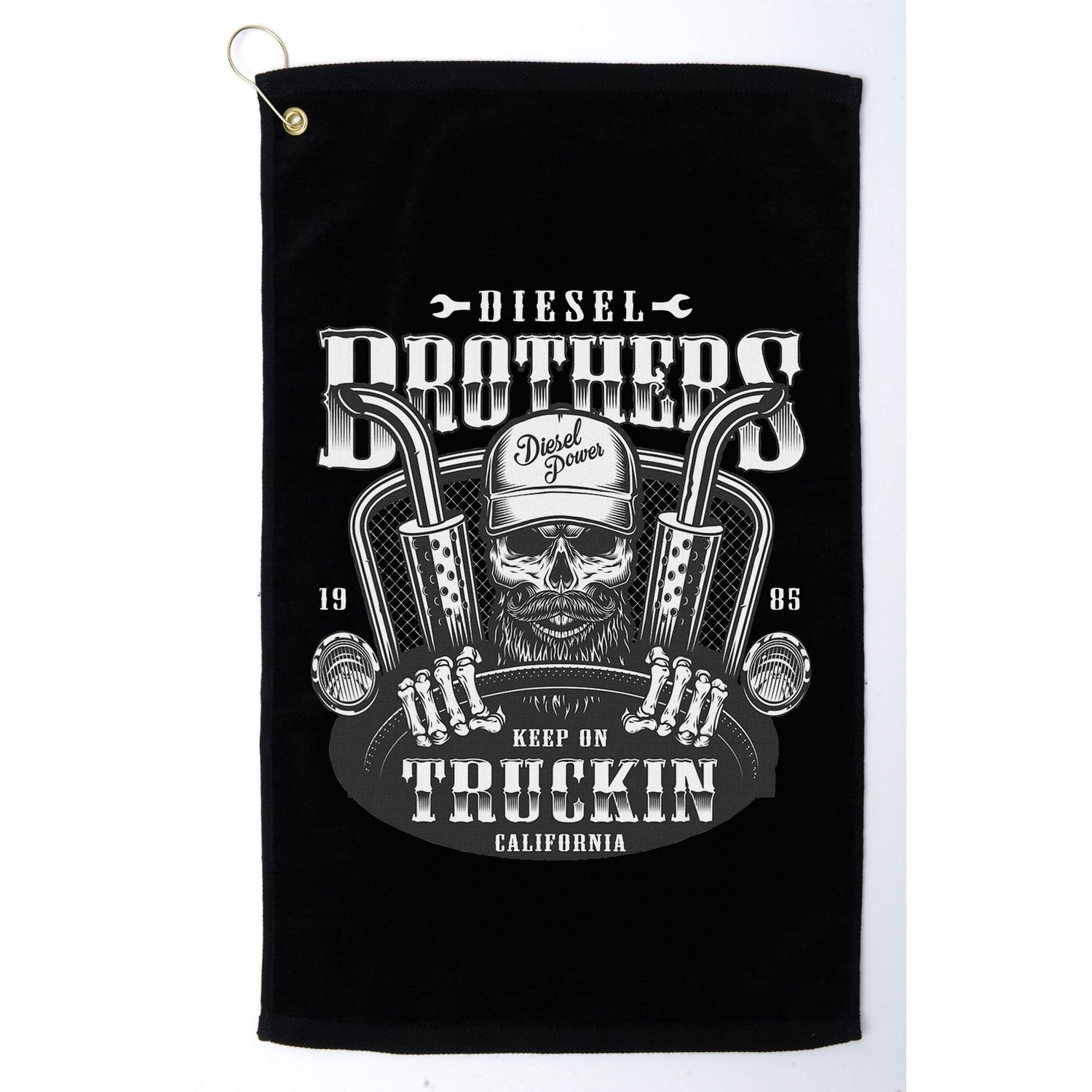 Vintage Diesel Brothers Funny Truckin Golf Towel