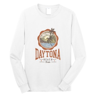 Vintage Daytona Beach Florida Long Sleeve Shirt