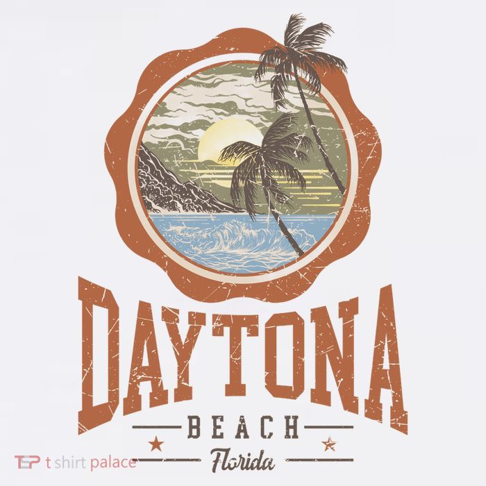 Vintage Daytona Beach Florida Tall T-Shirt
