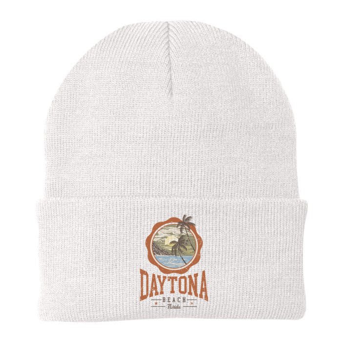 Vintage Daytona Beach Florida Knit Cap Winter Beanie