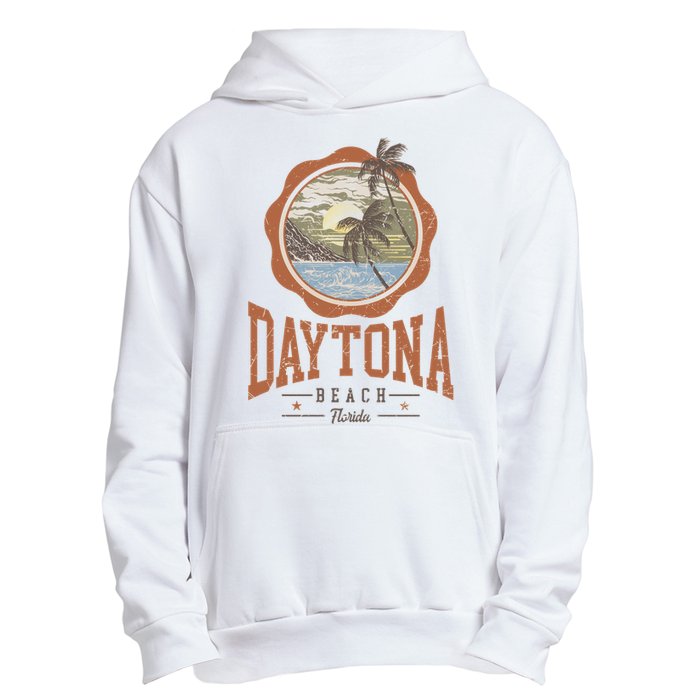 Vintage Daytona Beach Florida Urban Pullover Hoodie