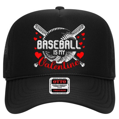 Valentines Day Baseball Is My Valentine Teenager Gift Hat