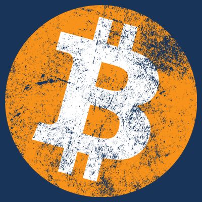 Vintage Distressed Bitcoin Logo T-Shirt