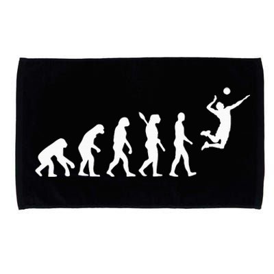 Volleyball Design Ball Sports Athletes Microfiber Hand Towel