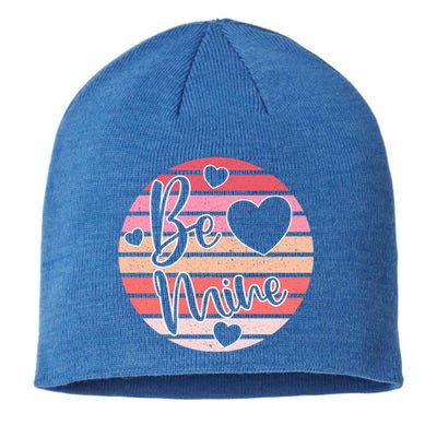 Valentines Day Be Mine Cute Hearts Lover Gift Sustainable Beanie