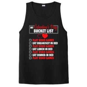 Valentines Day Bucket List Funny Video Games Gamer Boy PosiCharge Competitor Tank