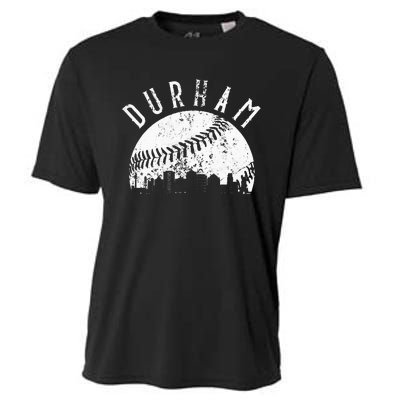 Vintage Durham Baseball Skyline Apparel Cooling Performance Crew T-Shirt