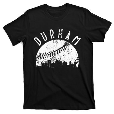 Vintage Durham Baseball Skyline Apparel T-Shirt