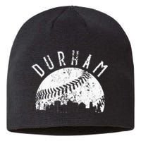 Vintage Durham Baseball Skyline Apparel Sustainable Beanie