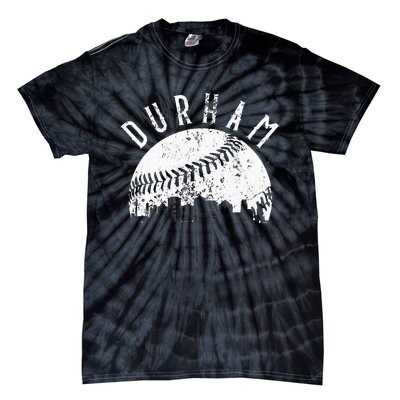 Vintage Durham Baseball Skyline Apparel Tie-Dye T-Shirt