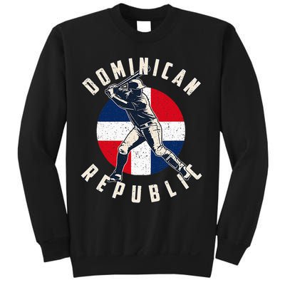 Vintage Dominican Baseball Batter Dominican Sweatshirt