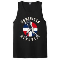 Vintage Dominican Baseball Batter Dominican PosiCharge Competitor Tank