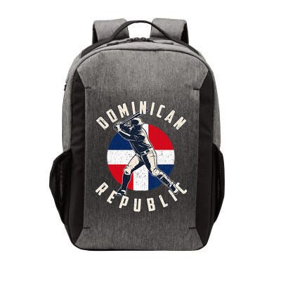 Vintage Dominican Baseball Batter Dominican Vector Backpack
