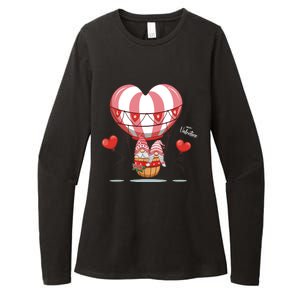 Valentines Day Balloon With Gnome Baby Boy Valentines Day Womens CVC Long Sleeve Shirt