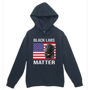 Veterans Day Black Labs Lives Matter Parody Labrador Dog Urban Pullover Hoodie