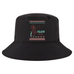 Valentine's Day Blow Me Ugly Sweater Cool Comfort Performance Bucket Hat