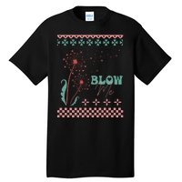 Valentine's Day Blow Me Ugly Sweater Tall T-Shirt