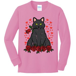 Valentines Day Clothes For Women Conversation Heart Candy Happy Valentines Day Kids Long Sleeve Shirt