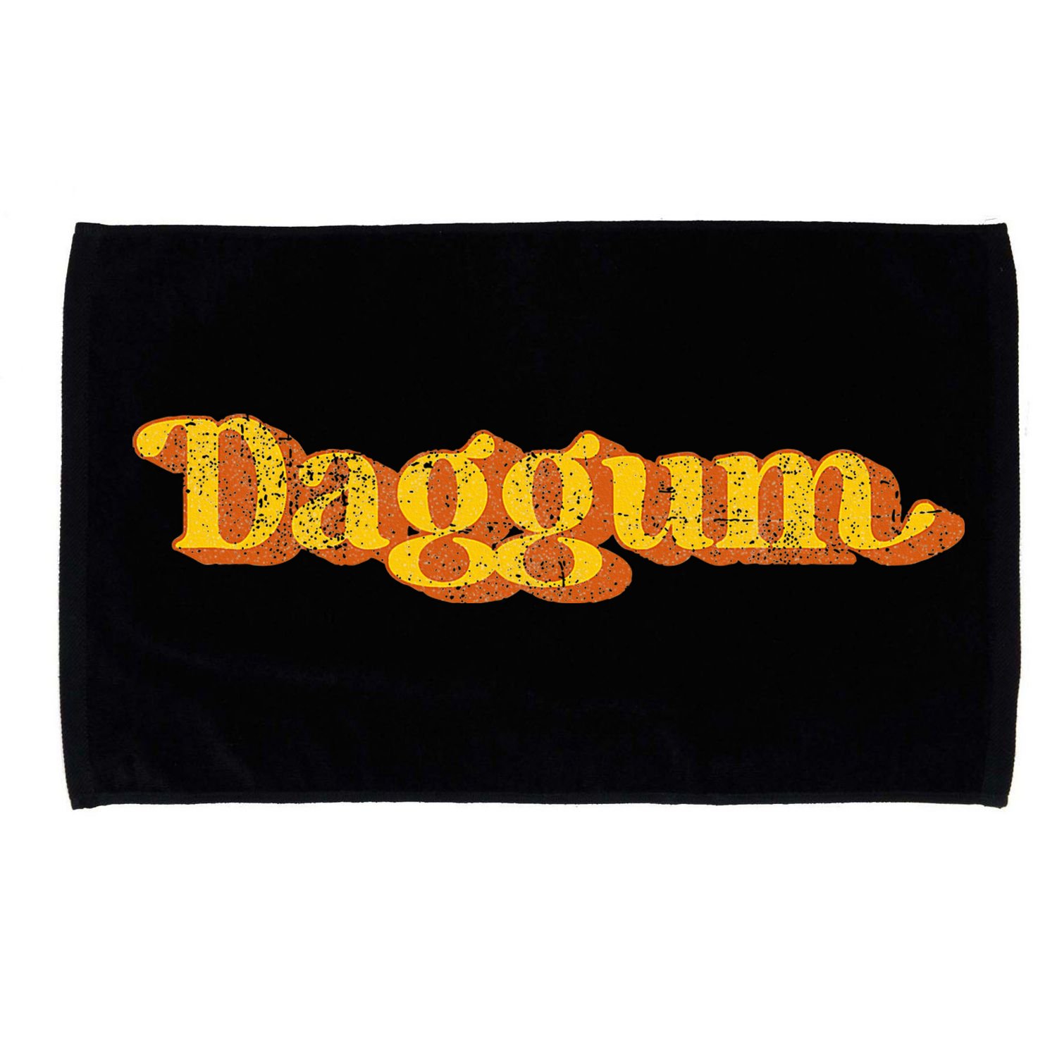 Vintage Daggum Country Funny Southern Slang Microfiber Hand Towel