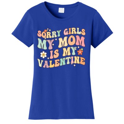 Valentines Day Cool Gift Mommy Is My Valentine Cool Gift Women's T-Shirt