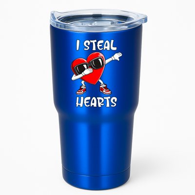 Valentines Day Cool Gift Love Dabbing Heart Great Gift Tumbler