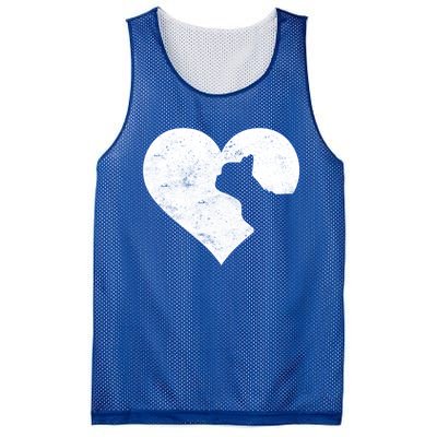 Valentine's Day Cute French Bulldog Dog Lover Dog Mom Dad Funny Gift Mesh Reversible Basketball Jersey Tank