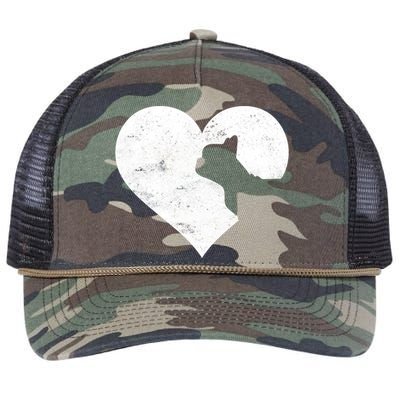 Valentine's Day Cute French Bulldog Dog Lover Dog Mom Dad Funny Gift Retro Rope Trucker Hat Cap