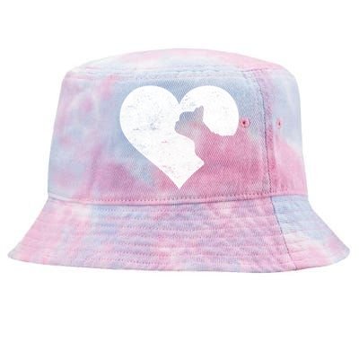 Valentine's Day Cute French Bulldog Dog Lover Dog Mom Dad Funny Gift Tie-Dyed Bucket Hat