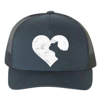 Valentine's Day Cute French Bulldog Dog Lover Dog Mom Dad Funny Gift Yupoong Adult 5-Panel Trucker Hat