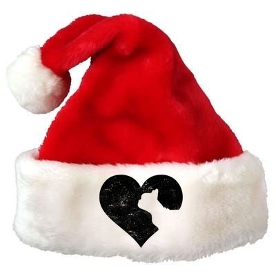 Valentine's Day Cute French Bulldog Dog Lover Dog Mom Dad Funny Gift Premium Christmas Santa Hat