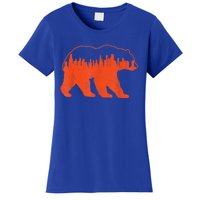 Vintage Downtown Chicago City Skyline Walkingbear Novelty Gift Women's T-Shirt