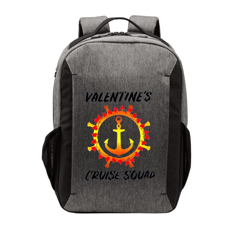 Valentine's Day Cruise Squad Couple Family Friend Matching Gift Vector Backpack