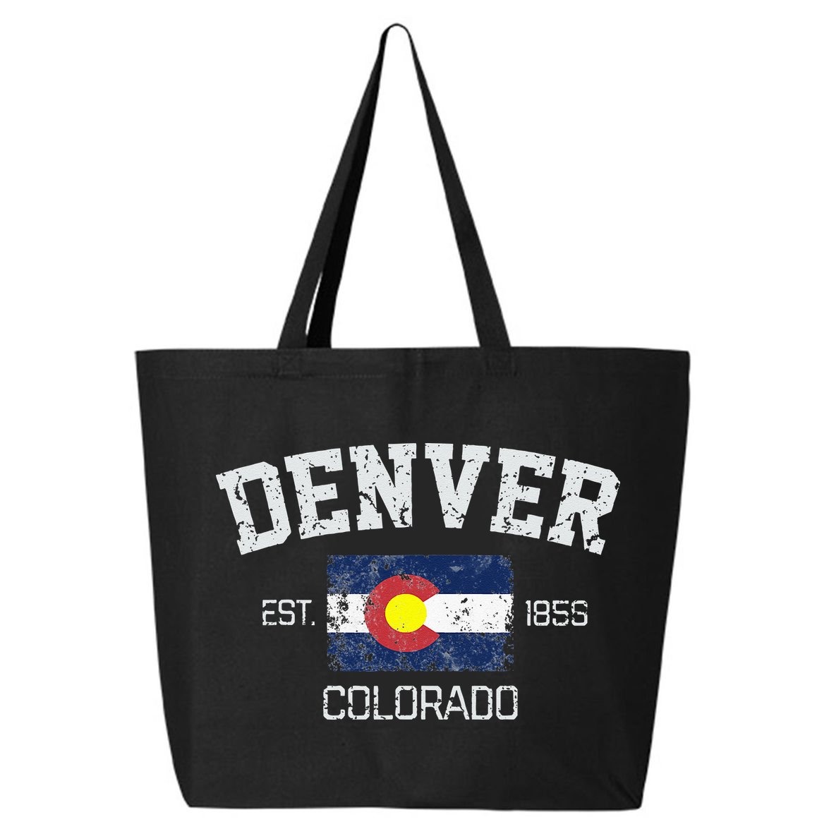 Vintage Denver Colorado Est 1858 Souvenir Gift 25L Jumbo Tote