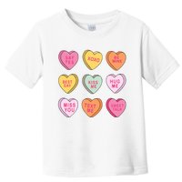 Valentines Day Conversation Hearts Toddler T-Shirt