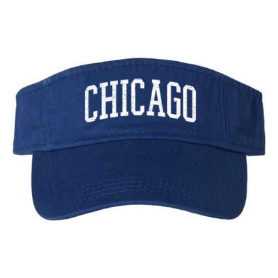 Varsity Distressed Chicago Valucap Bio-Washed Visor